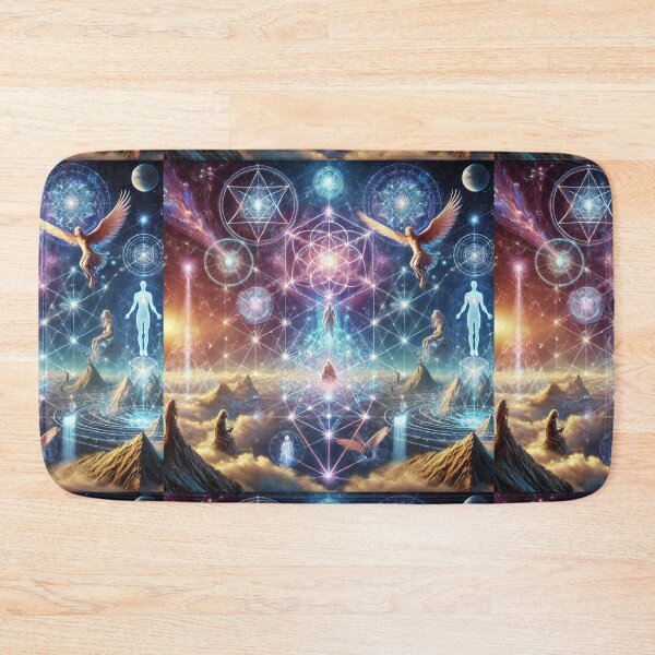 Item preview, Reality Meets Crystal Grid Astral Plane: Visionary Quantum Art designed and sold by Meta2Physical.