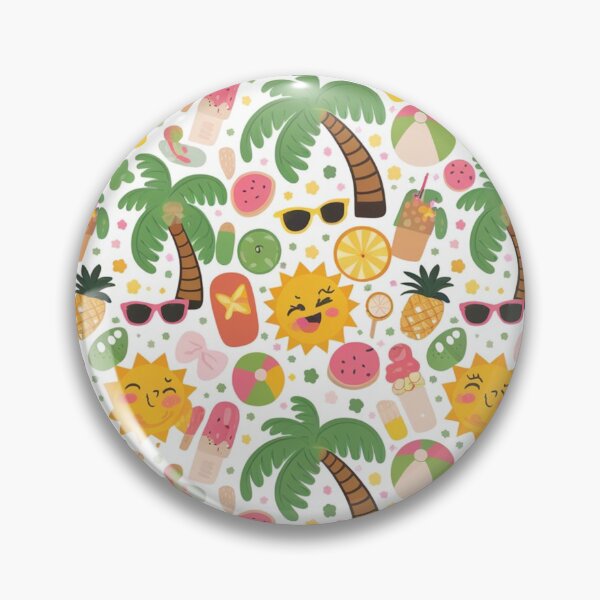 Item preview, Summertime Vibes Pattern designed and sold by Furbulous Faces.