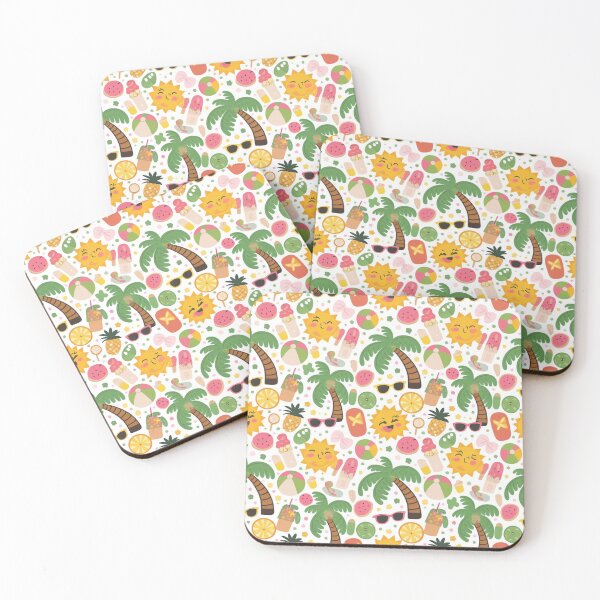 Item preview, Summertime Vibes Pattern designed and sold by Furbulous Faces.