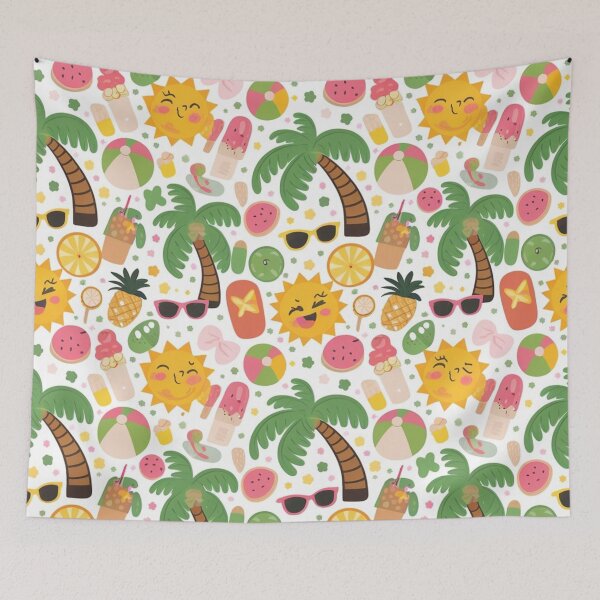 Item preview, Summertime Vibes Pattern designed and sold by Furbulous Faces.