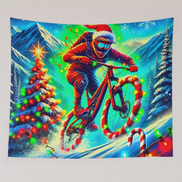 Item preview, High in the Mountains: Christmas Day Ride designed and sold by GrizzlyCollective.