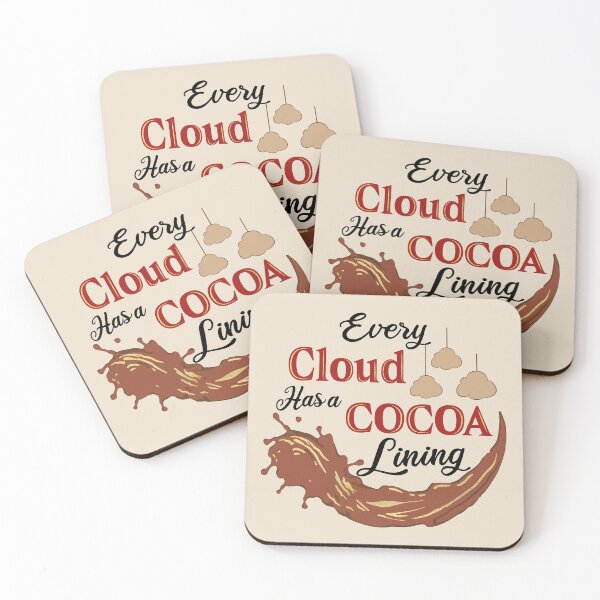 Item preview, Every Cloud Has a Cocoa Lining designed and sold by ChemicalXShop.