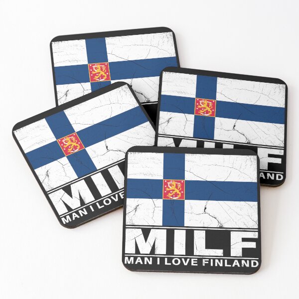 Item preview, Milf Man I love Finland designed and sold by NicGrayGraphic.