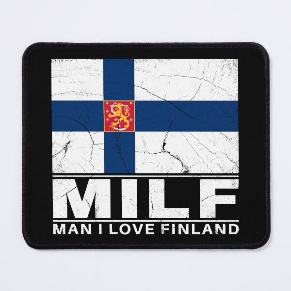 Item preview, Milf Man I love Finland designed and sold by NicGrayGraphic.