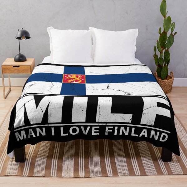 Artikelvorschau, Milf Man I love Finland entworfen und verkauft von NicGrayGraphic.