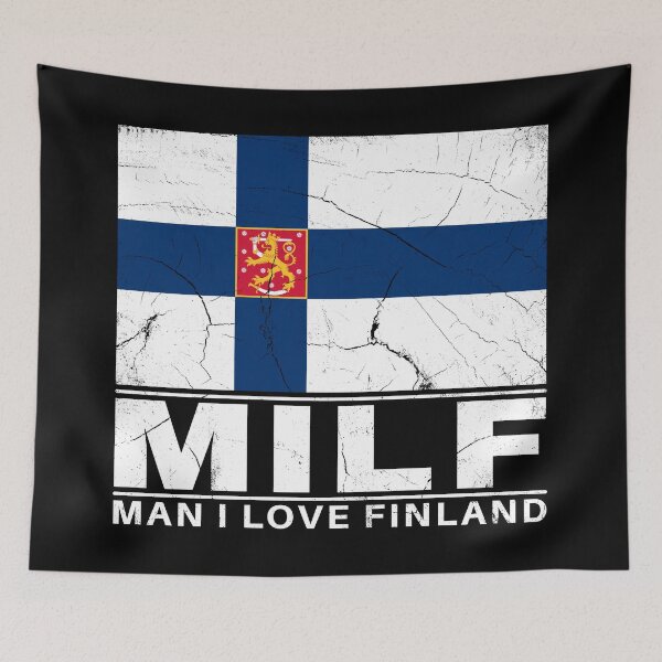 Item preview, Milf Man I love Finland designed and sold by NicGrayGraphic.