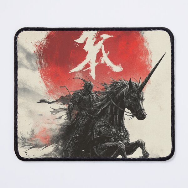 Item preview, Battle-Worn Unicorn 伝説の一角獣 designed and sold by PrintsByFrank.