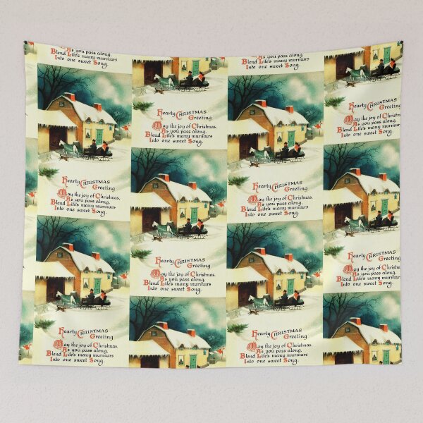 Item preview, 1908 Hearty Christmas Greeting, May the Joy of Christmas as You Pass Along... designed and sold by zeeposter.