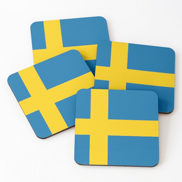 Item preview, Flag of Sweden designed and sold by TinaJostDesigns.