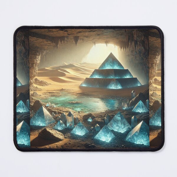 Item preview, Crystal Pyramids Beneath the Desert Sands designed and sold by Meta2Physical.