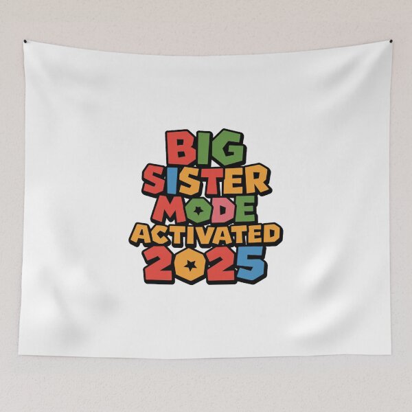 Item preview, Big Sister Mode ON: Taking Charge in 2025! designed and sold by stickercuffs.