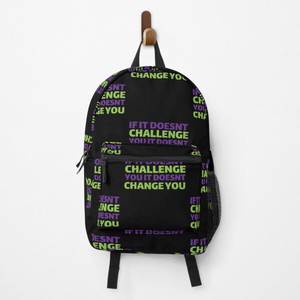 Item preview, if it doesnt challenge you it doesnt change you designed and sold by Luckyart5.