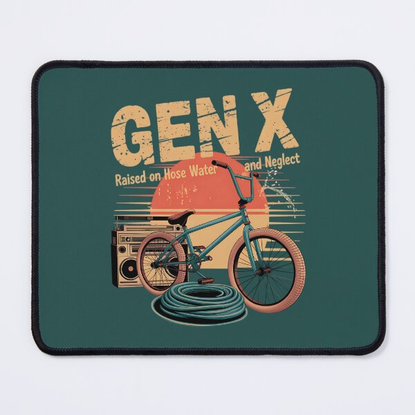 Item preview, Vintage Backyard Vibes: BMX, Boomboxes, and Garden Hoses designed and sold by TeeGrit.