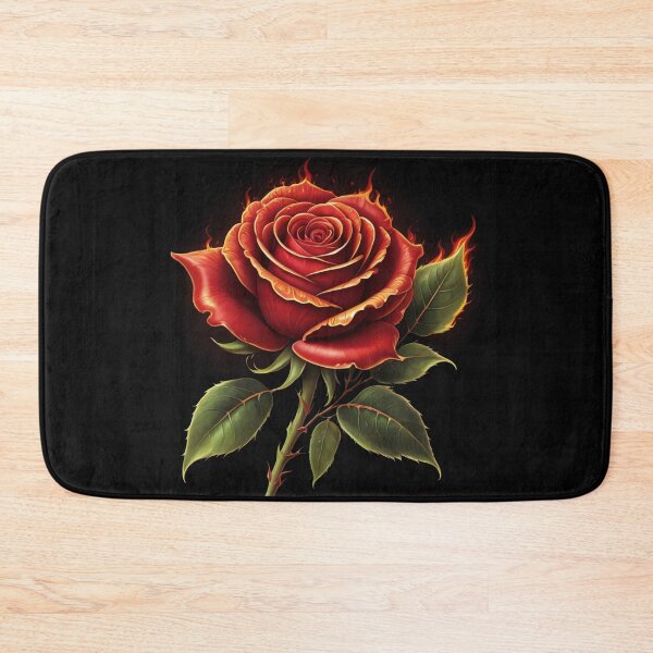 Item preview, Rose on fire designed and sold by TheDreamer04.
