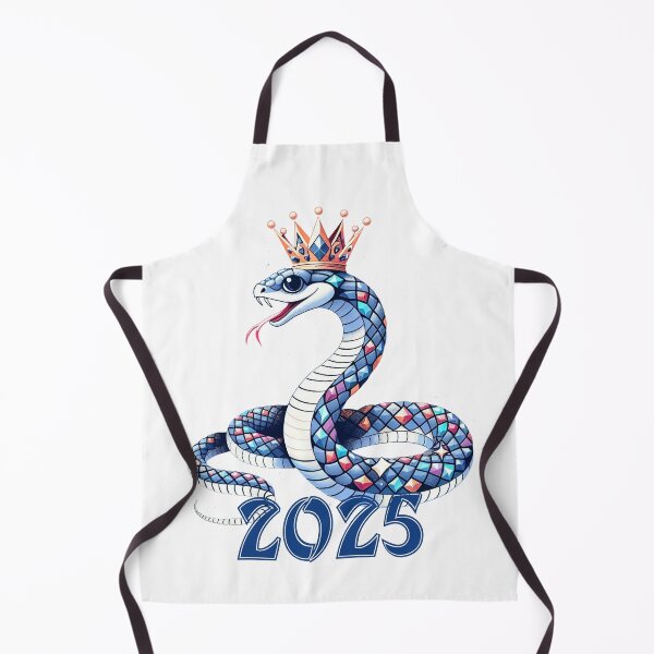 Item preview, 2025 Year of the Blue Snake Art Gifts designed and sold by Maniutek.