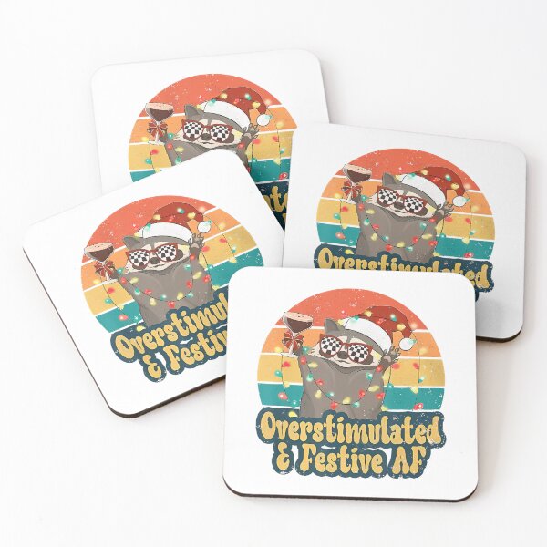 Item preview, Overstimulated & Festive Af designed and sold by Wisppiaa.