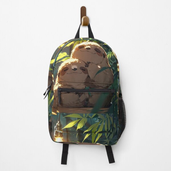 Item preview, Peaceful Moments Sloths Jungle Sanctuary Art Design designed and sold by ART ATTACK ZONE.