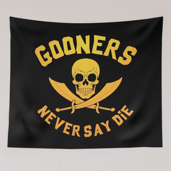 Item preview, Gooners Never Say Die designed and sold by Crossroads-Art.