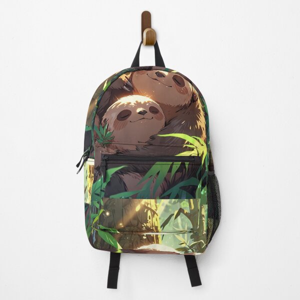 Item preview, Cute Moments Sloths Jungle Sanctuary Art Design designed and sold by ART ATTACK ZONE.