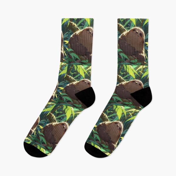 Item preview, Relax Moments Sloths Jungle Sanctuary Art Design designed and sold by ART ATTACK ZONE.