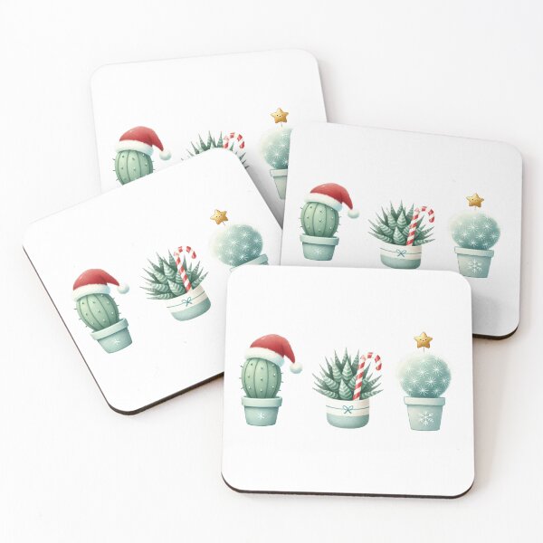 Item preview, Cute Holiday Succulents designed and sold by Petalette.