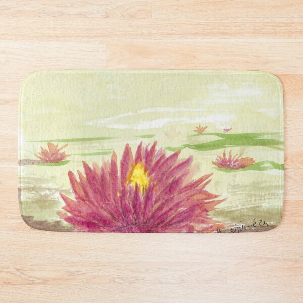 Item preview, Pink water lily water flowers designed and sold by Alain DIVINE.