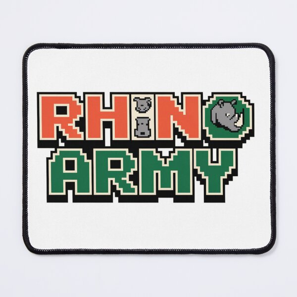 Item preview, Rhino Army: Powerful Chargers designed and sold by 8bitdecalworld.