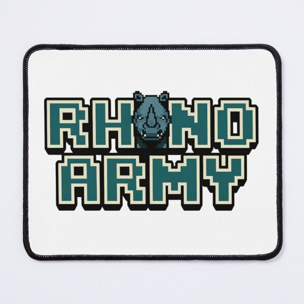 Item preview, Rhino Army: Powerful Chargers designed and sold by 8bitdecalworld.