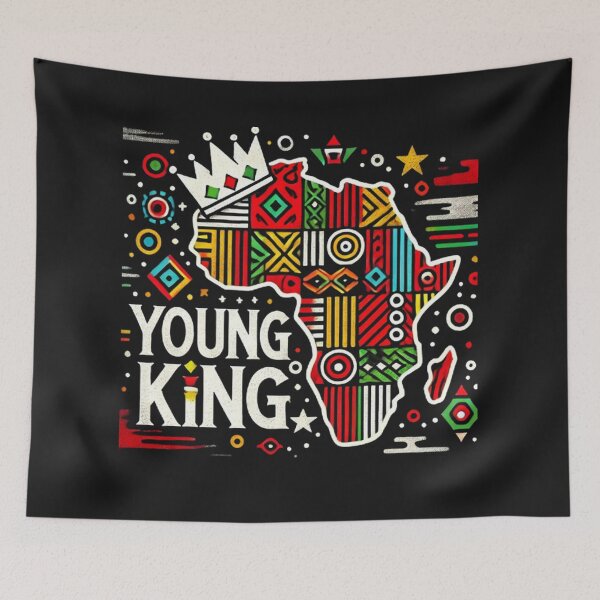 Item preview, Boys African Kente Print Clothes Kids Young King Kente Youth designed and sold by SztylishDesigns.
