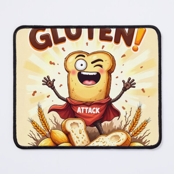 Item preview, Gluten Gone Wild! designed and sold by ArtVibesX.