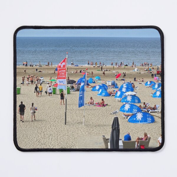 Item preview, Lively beach day in the Netherlands designed and sold by Ruhrpott2024.