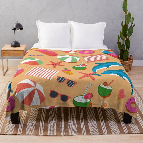 Item preview, Beach Day Fun Pattern designed and sold by Furbulous Faces.