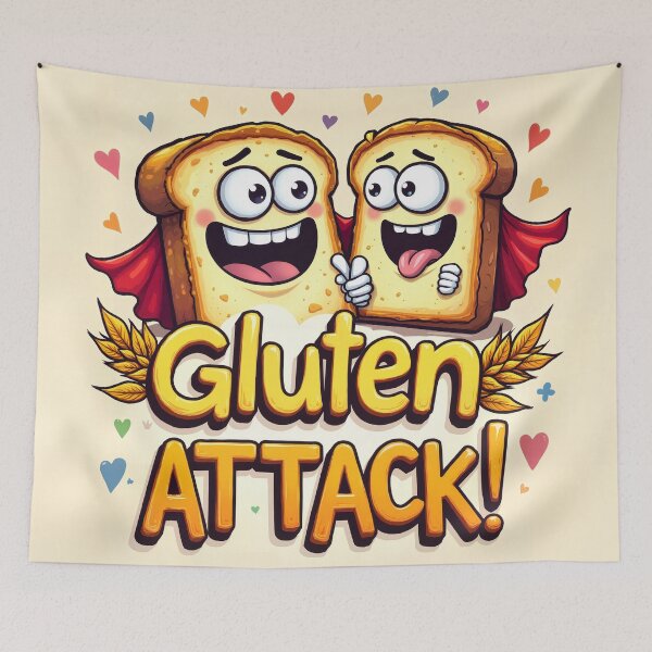 Item preview, Gluten Gone Wild! designed and sold by ArtVibesX.