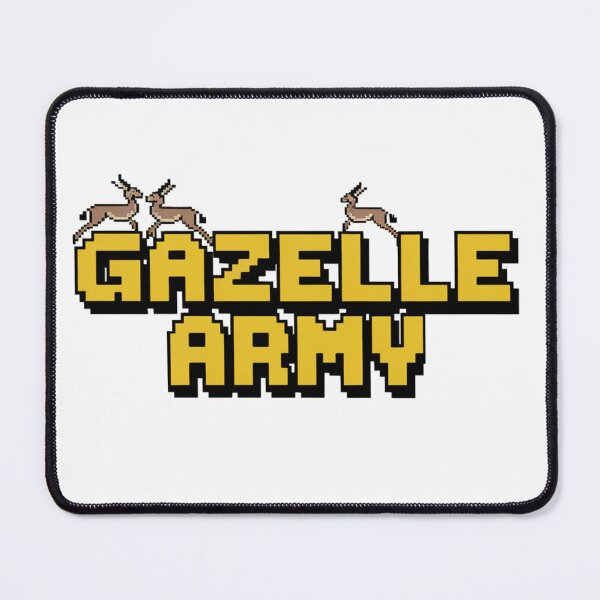 Item preview, Gazelle Army: Swift Survivors designed and sold by 8bitdecalworld.