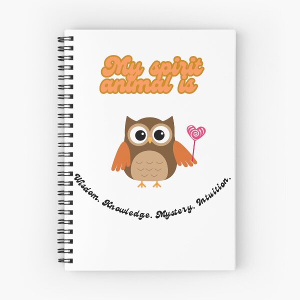 Item preview, My Spirit Animal The Wise Owl designed and sold by Soujji-Designs.