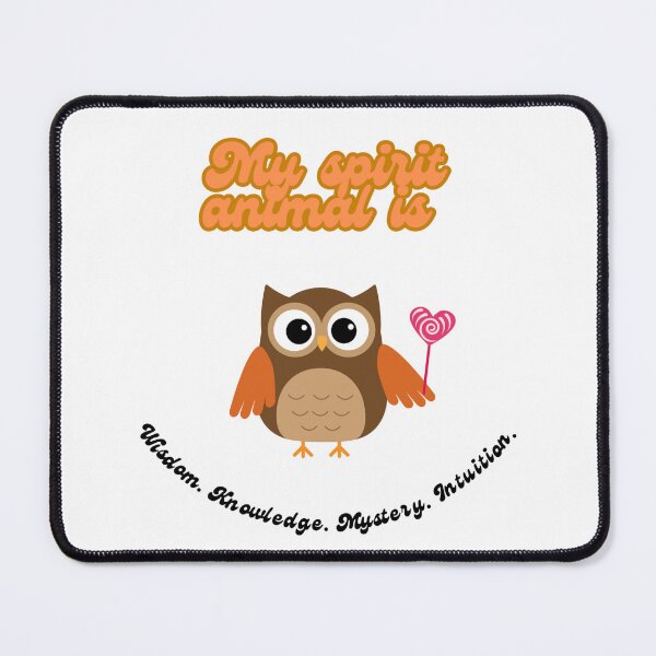 Item preview, My Spirit Animal The Wise Owl designed and sold by Soujji-Designs.