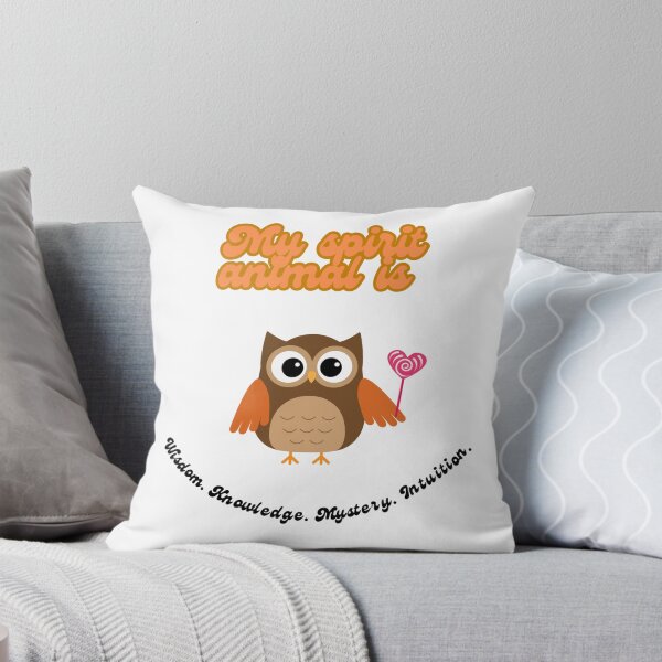 Item preview, My Spirit Animal The Wise Owl designed and sold by Soujji-Designs.