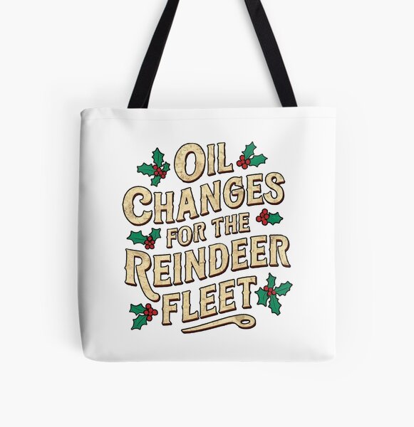 Item preview, Oil Changes For The Reindeer Fleet Funny Christmas Gift For Mechanics designed and sold by CosmicFreedom9.