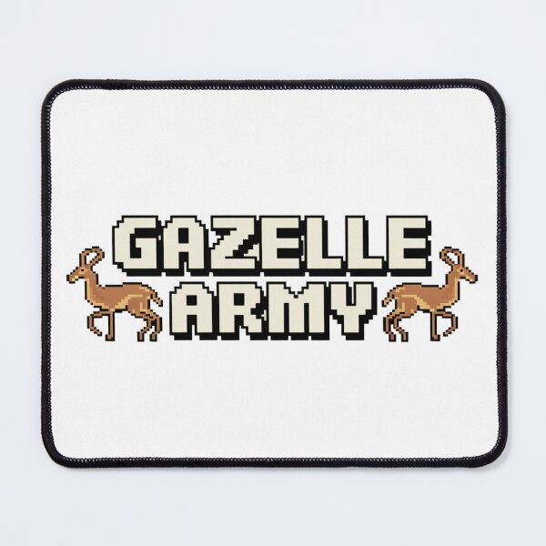Item preview, Gazelle Army: Swift Survivors designed and sold by 8bitdecalworld.