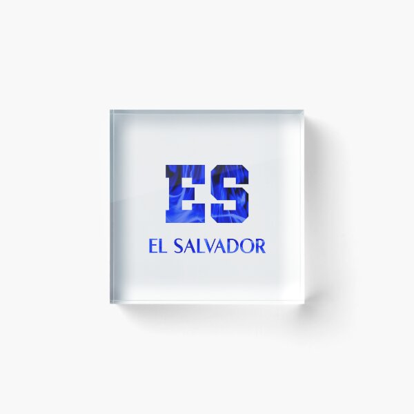 Item preview, El Salvador blue flames designed and sold by VRedBaller.