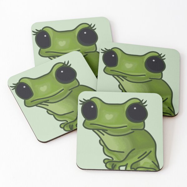 Item preview, Cute lady frog  designed and sold by PrettyPinkyLady.