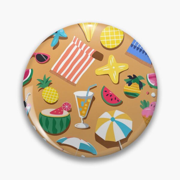 Item preview, Tropical Summer Vibes Pattern designed and sold by Furbulous Faces.