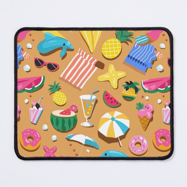 Item preview, Tropical Summer Vibes Pattern designed and sold by Furbulous Faces.