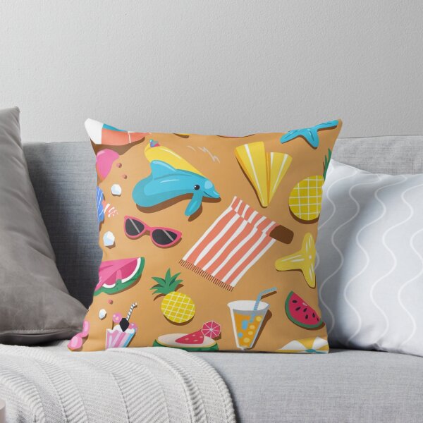 Item preview, Tropical Summer Vibes Pattern designed and sold by Furbulous Faces.