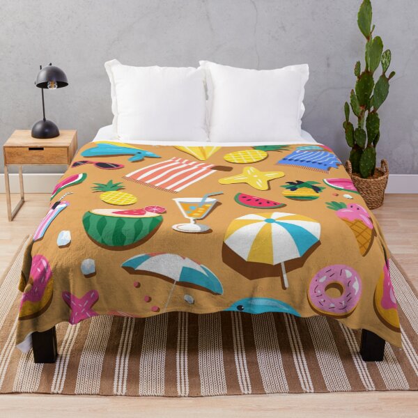 Item preview, Tropical Summer Vibes Pattern designed and sold by Furbulous Faces.