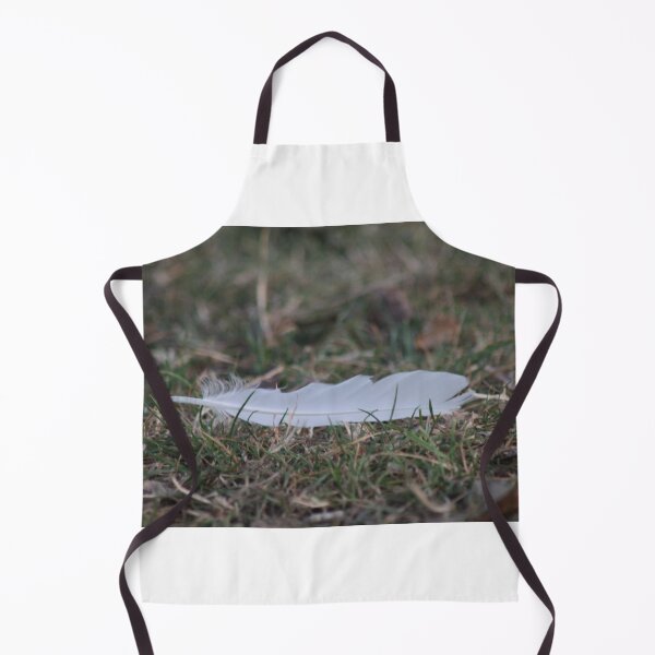 Item preview, White feather on grass designed and sold by Emma Amies.