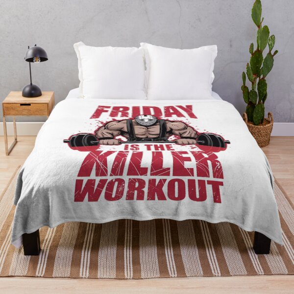 Item preview, Friday is the killer workout designed and sold by BugiDesignArt.