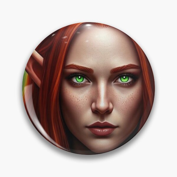 Item preview, Red Head Elf designed and sold by Guryl Michal Designs.