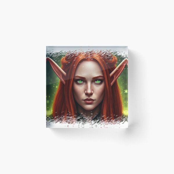 Item preview, Red Head Elf designed and sold by Guryl Michal Designs.