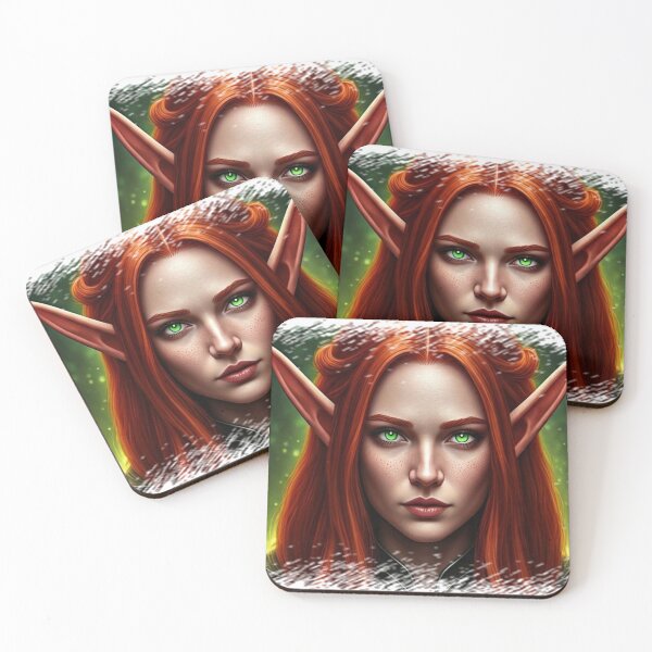 Item preview, Red Head Elf designed and sold by Guryl Michal Designs.